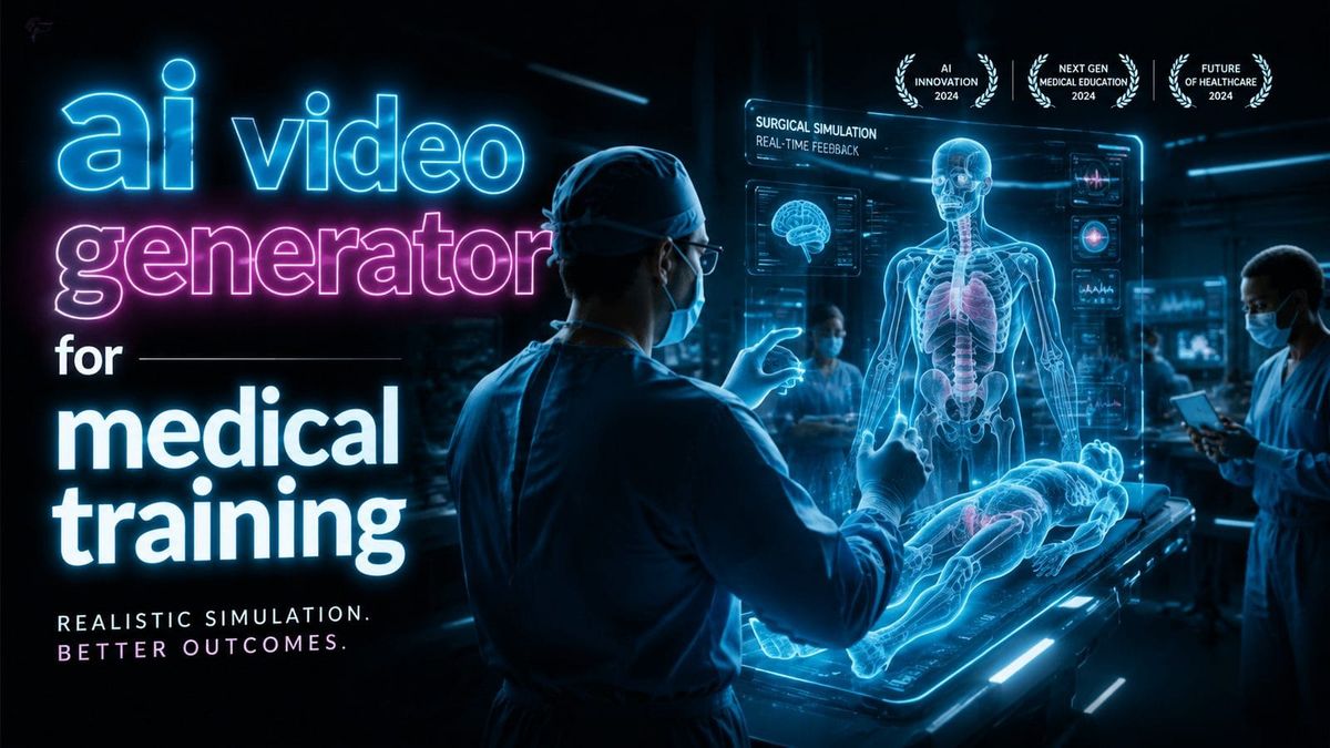 How Does AI Video Generator for Medical Training Work in 2026?