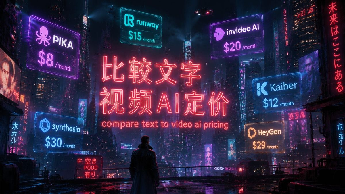 Text-to-Video AI Pricing Compared: 2026 Cost Breakdown