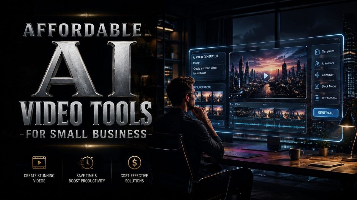 Affordable AI Video Tools for Small Business: 2026 Guide
