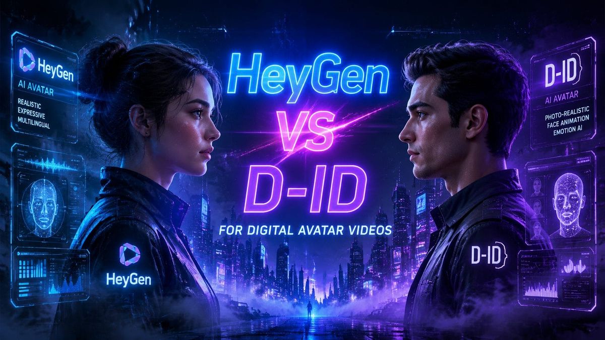 HeyGen vs D-ID for Digital Avatar Videos: Which AI Wins in 2026?