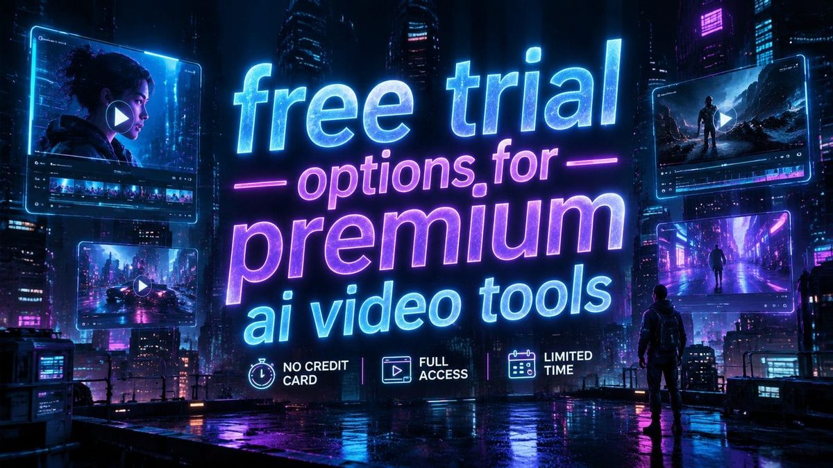 Step-by-Step Guide to Free Trial Options for Premium AI Video Tools (2026)