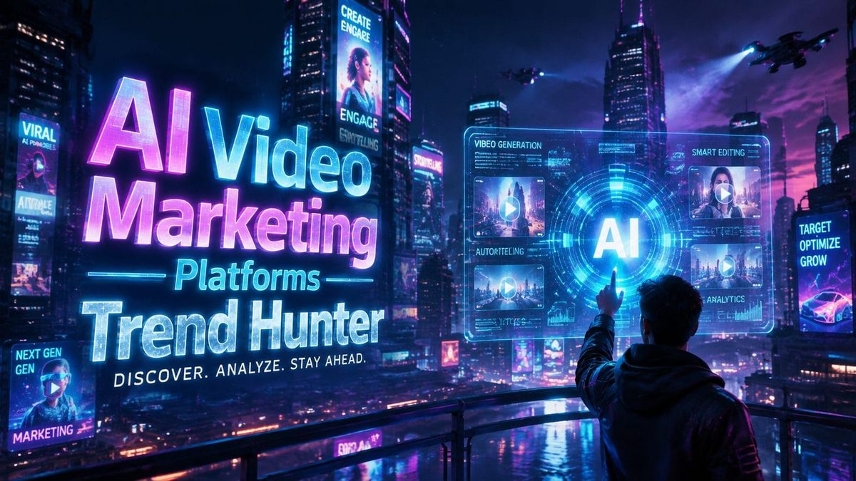 AI Video Marketing Platforms: Trend Hunter's 2026 Guide