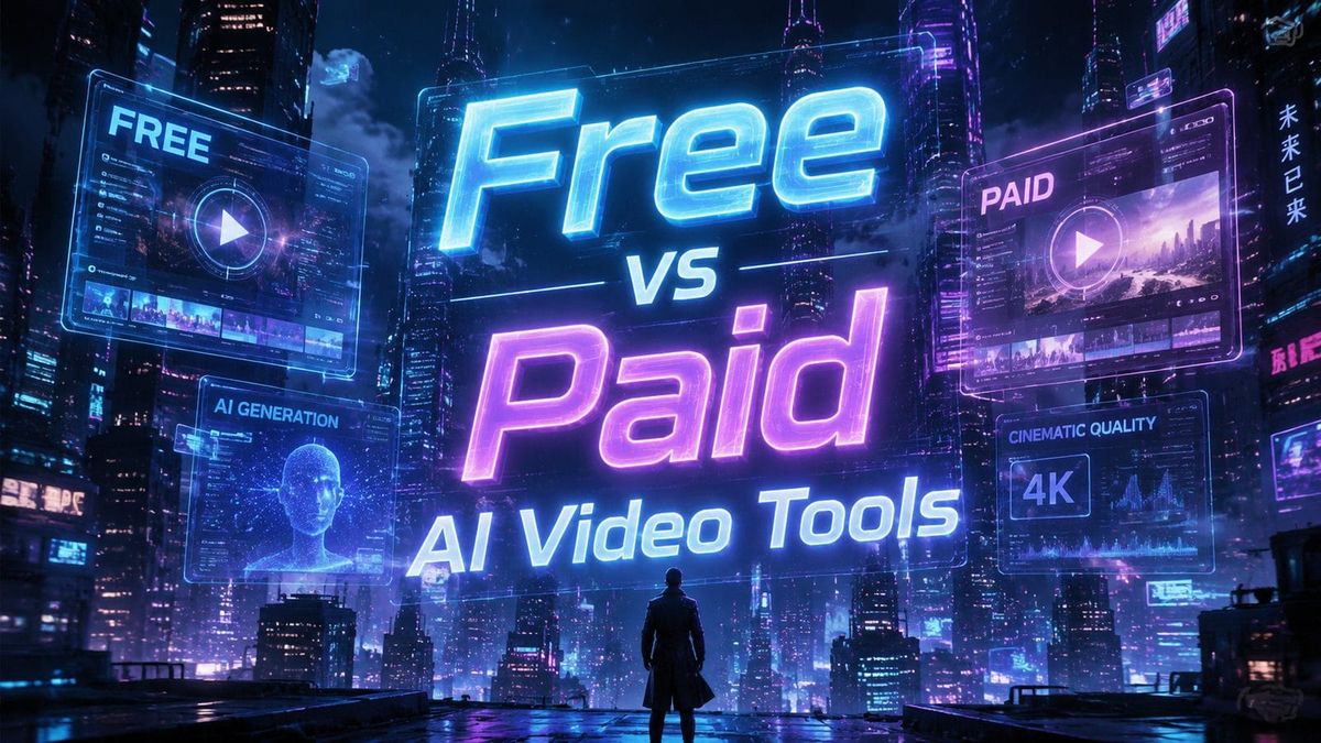 Free vs Paid AI Video Tools: Which Should You Choose in 2026?