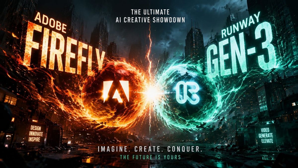 Adobe Firefly vs Runway Gen-3: Which AI Tool Dominates in 2026?