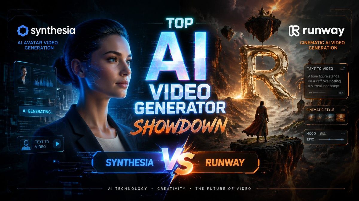 Synthesia vs Runway: Which AI Video Generator Wins in 2026?