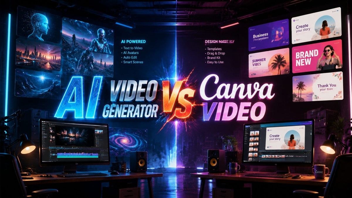 AI Video vs Canva: 2026 Comparison