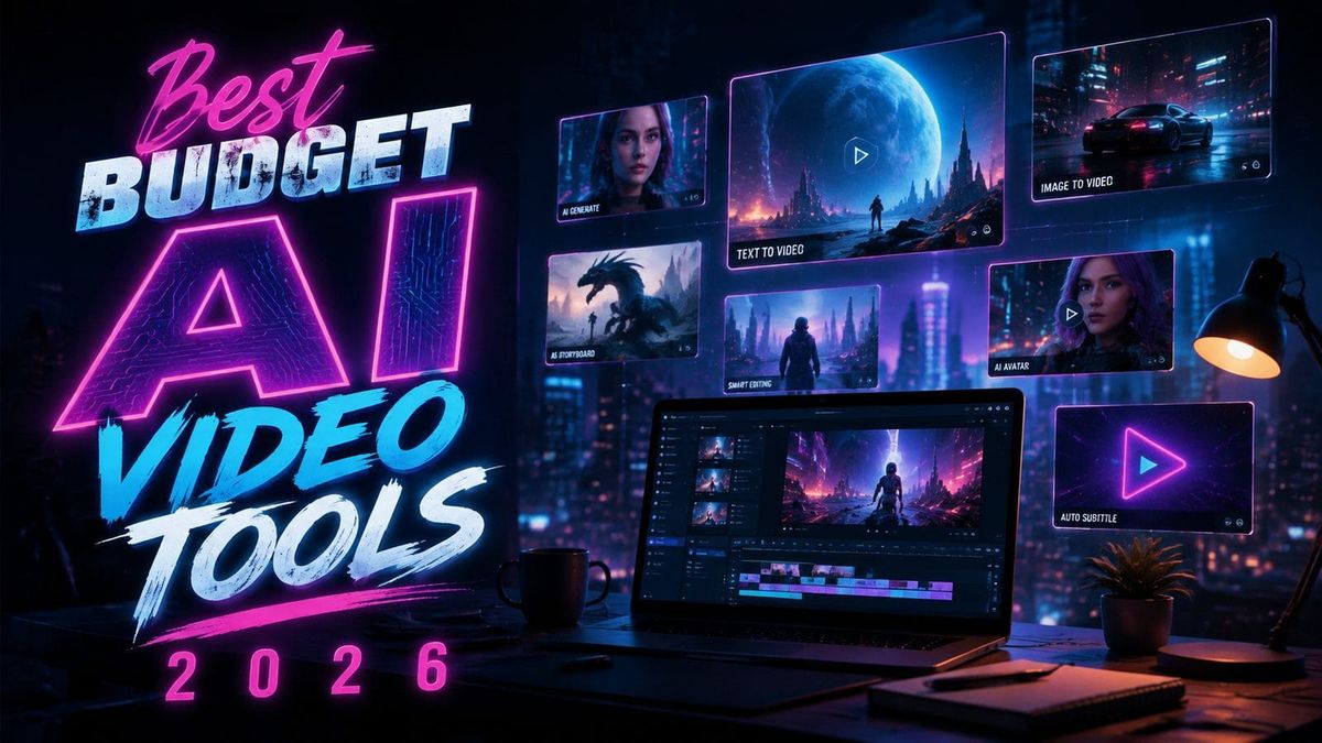 Budget AI Video Tools 2026: Top Picks for Creators on a Budget