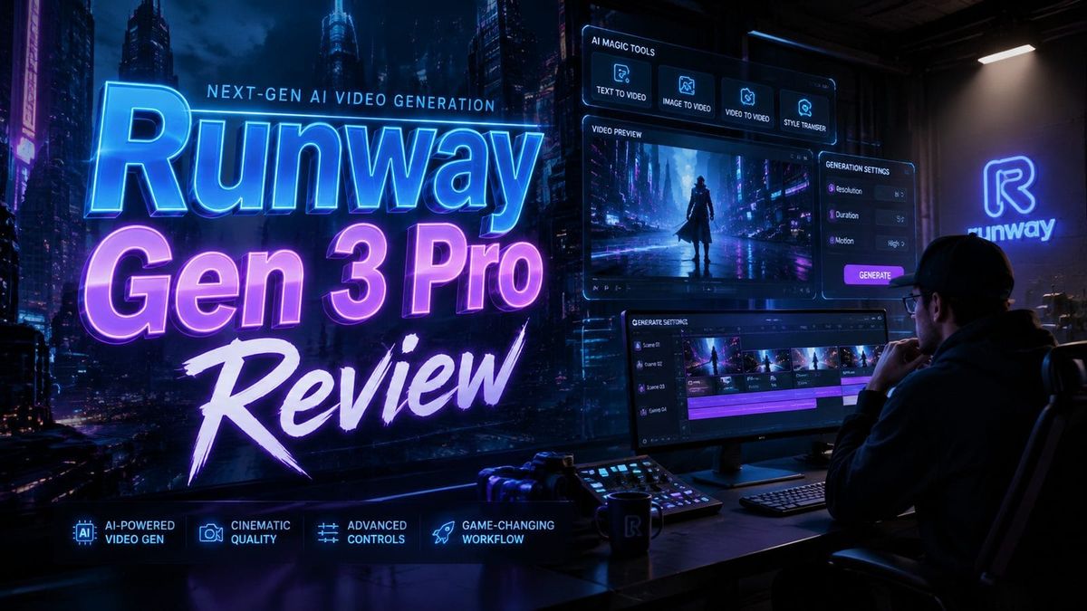 Runway Gen 3 Pro Review: Is It the Ultimate AI Video Tool in 2026?