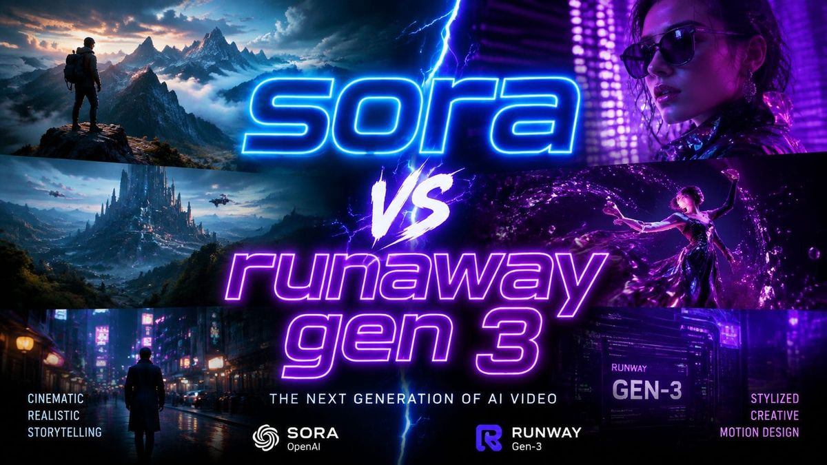 Sora vs Runway Gen 3: Which AI Video Tool Wins in 2026?