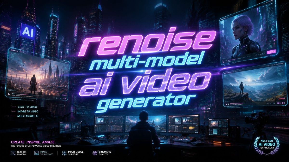 How Does Renoise Multi-Model AI Video Generator Work in 2026?