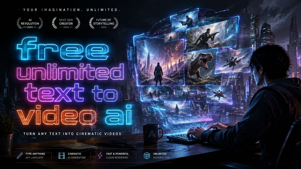 Free Unlimited Text to Video AI in 2026: How It Works & Why It Matters