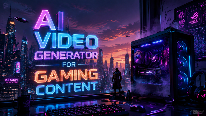 Best AI Video Generator for Gaming Content in 2026