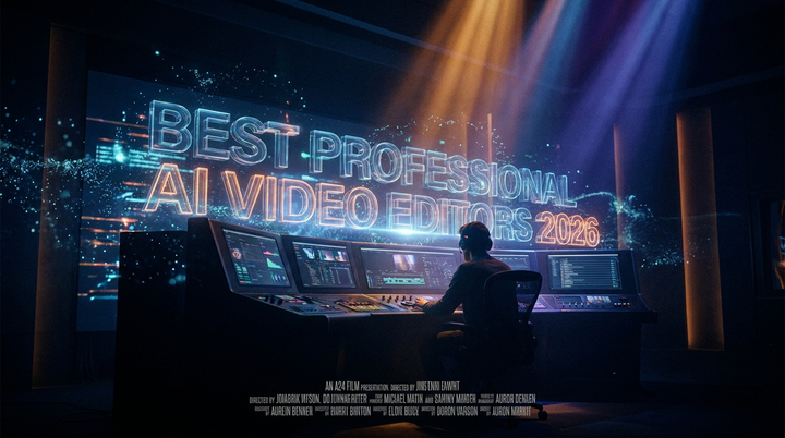 10 Best Professional AI Video Editors 2026: Top Rated Tools