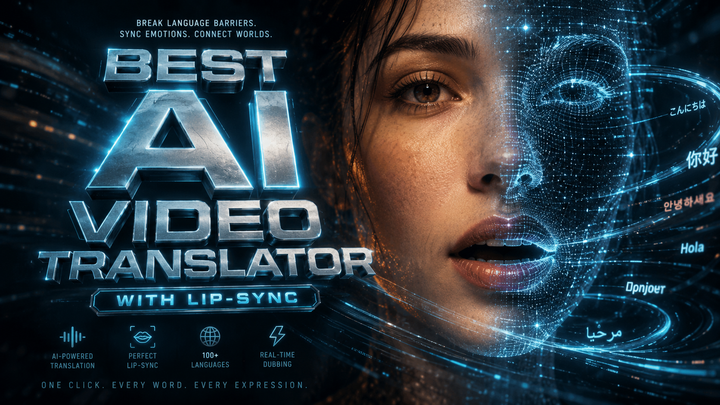 Best AI Video Translator with Lip-Sync: 2026 Top Picks