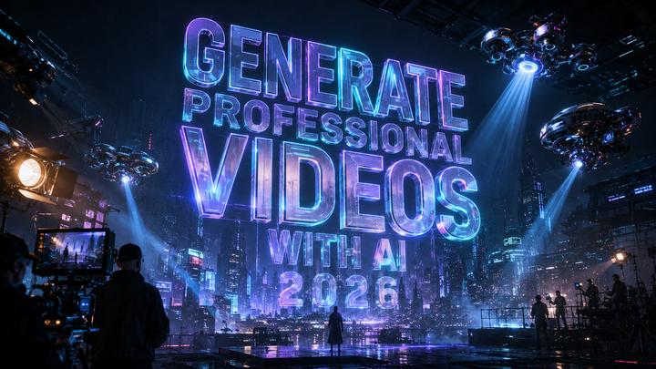Generate Professional Videos with AI 2026: Future Guide