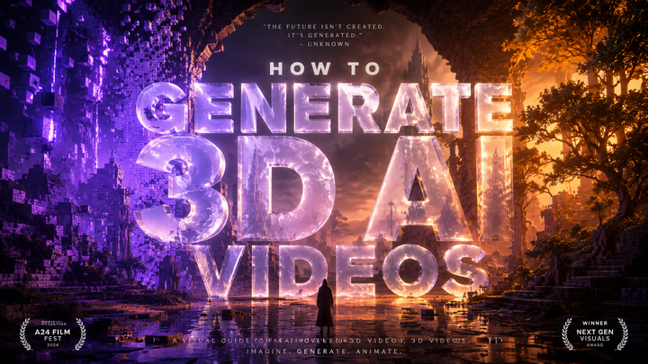 How to Generate 3D AI Videos: The 2026 Master Guide