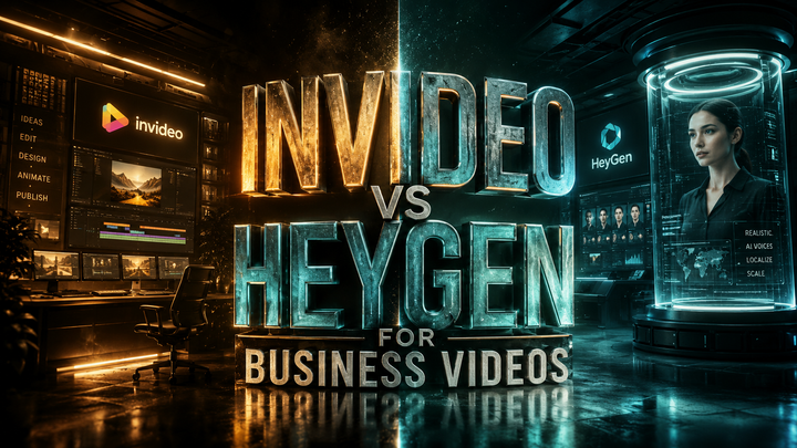 Invideo vs HeyGen for Business Videos: 2026 Comparison