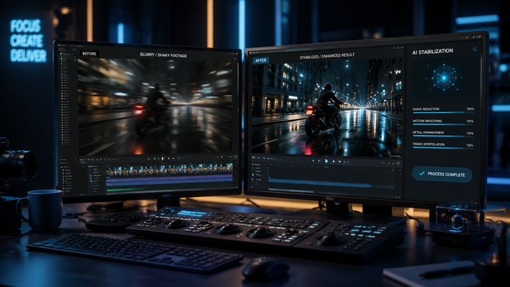 How to Fix Shaky Video with AI: Best Tools for 2026