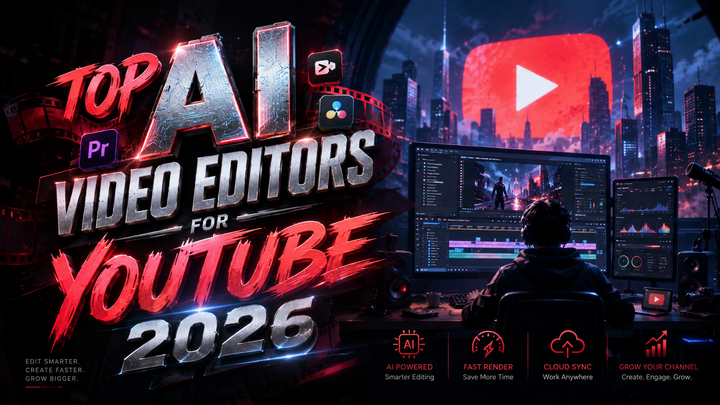 Top AI Video Editors for YouTube 2026: Best Picks