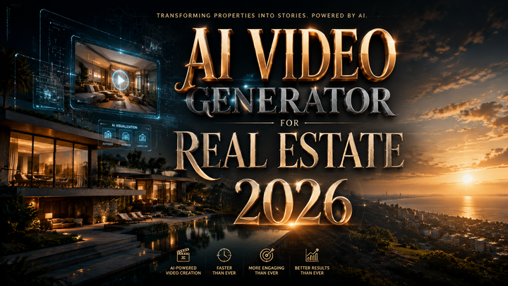 Generador de video con IA para bienes raíces 2026: mejores herramientas y tendencias