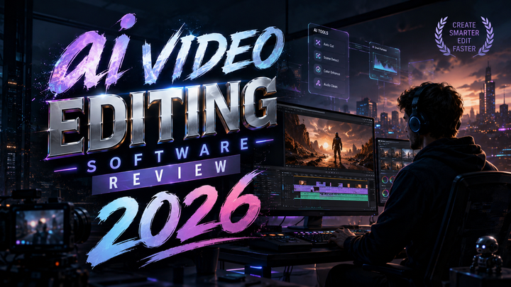 AI Video Editing Software Review 2026: Top Tools Tested