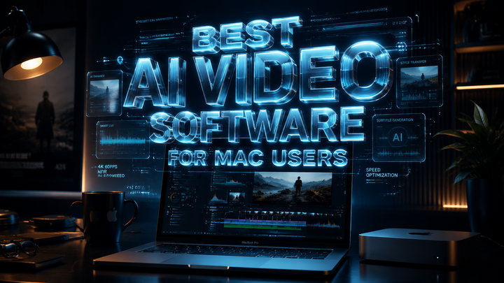 Best AI Video Software for Mac Users: 2026 Top Picks
