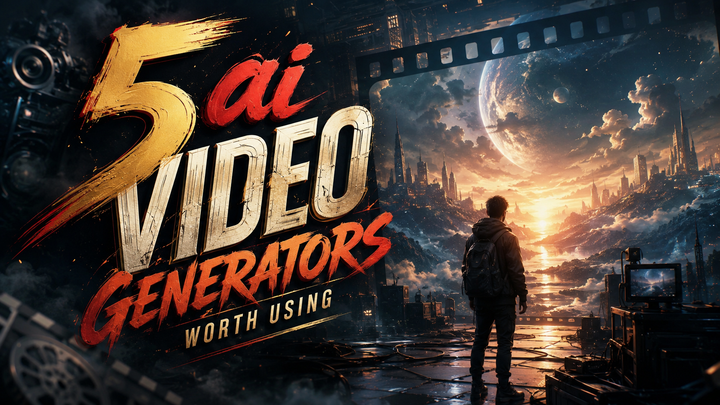 5 AI Video Generators Worth Using in 2026