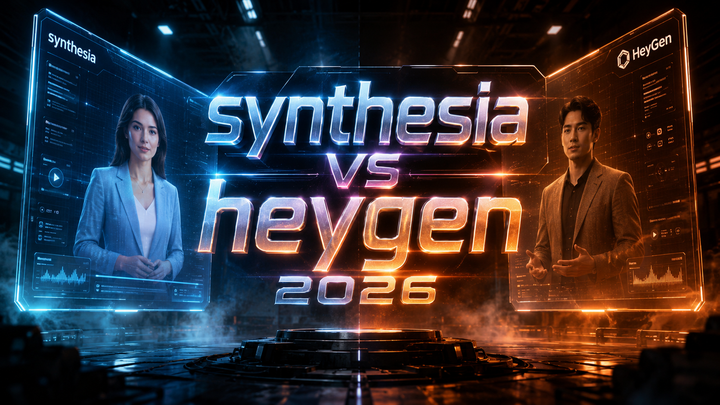 Synthesia vs HeyGen 2026：どちらのAI動画ツールが勝者か？