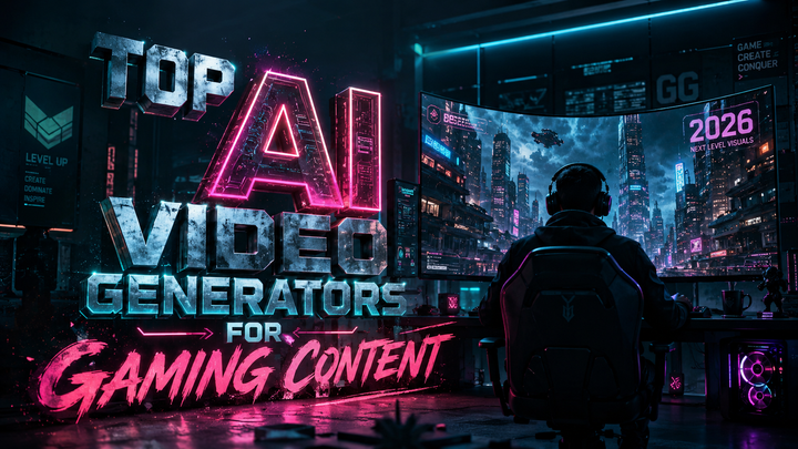 Top AI Video Generators for Gaming Content: 2026 Guide