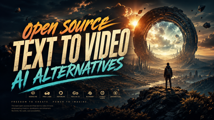 Top Open Source Text to Video AI Alternatives 2026