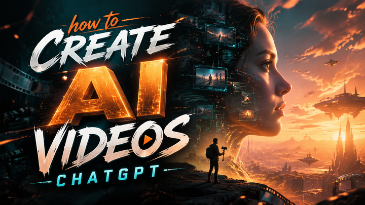 2026년 ChatGPT로 AI 비디오 만드는 방법