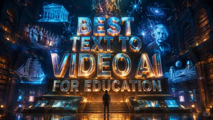 Meilleure IA Text-to-Video pour l'éducation : Les meilleurs outils IA de 2026