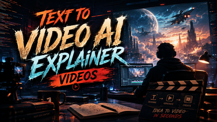 Best Text to Video AI Explainer Videos in 2026