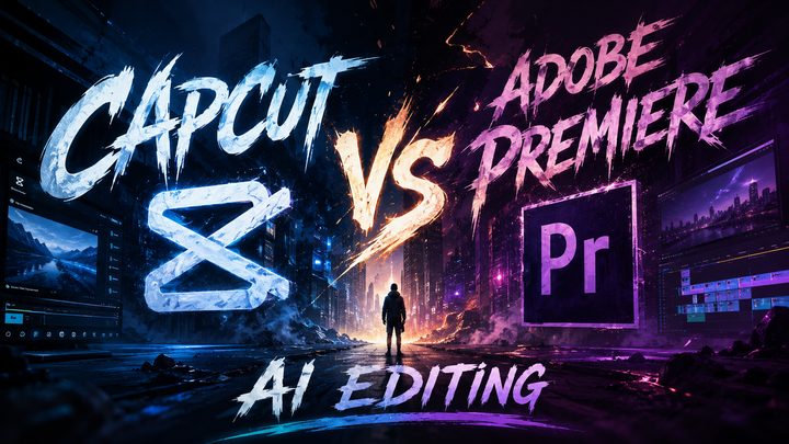 CapCut vs Adobe Premiere Edición con IA: Enfrentamiento 2026