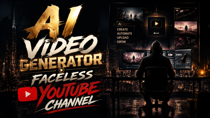 AI Video Generator for Faceless YouTube Channels in 2026