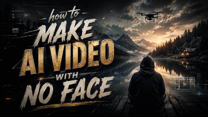 How to Make AI Video with No Face (2026 Guide)