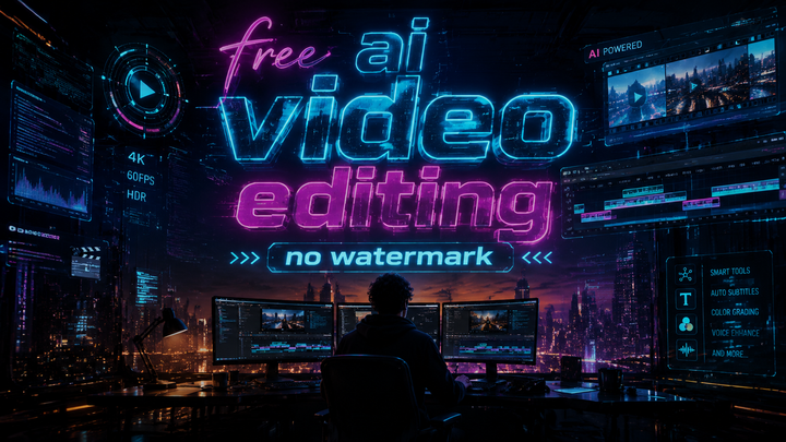 Best Free AI Video Editing No Watermark (2026)