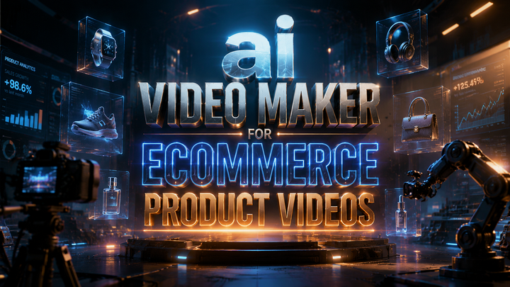 KI-Videoersteller für E-Commerce-Produktvideos 2026