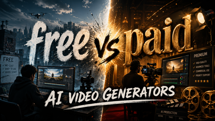 Free vs Paid AI Video Generators 2026: Which Wins?