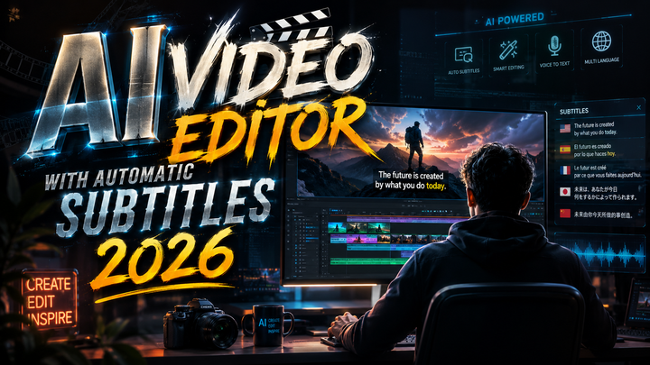 AI Video Editor with Automatic Subtitles 2026: Top Tools