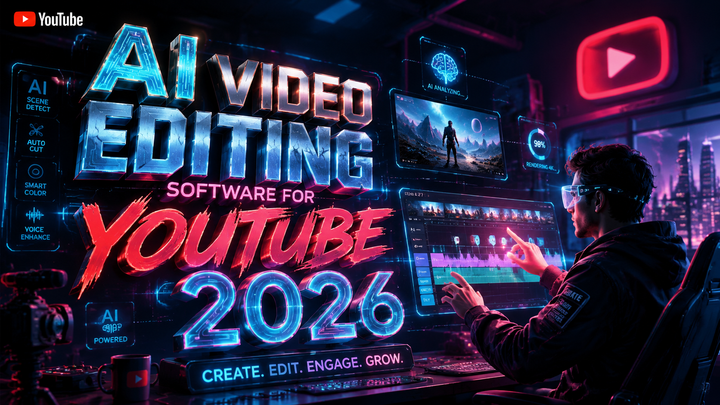 Best AI Video Editing Software for YouTube in 2026