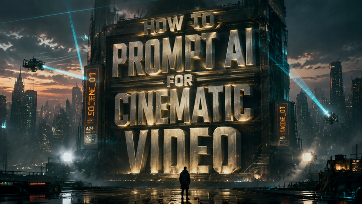 Como criar Prompts de IA para Vídeo Cinematográfico: Guia Mestre 2026