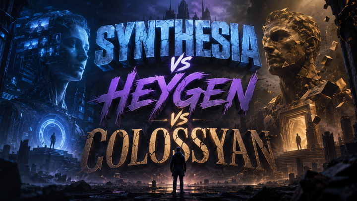 Synthesia vs Heygen vs Colossyan 2026: Best AI Video Tool?