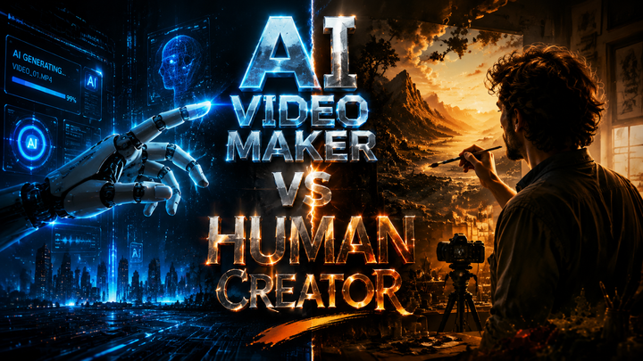AI Video Maker vs Human Creator 2026: Who Wins?