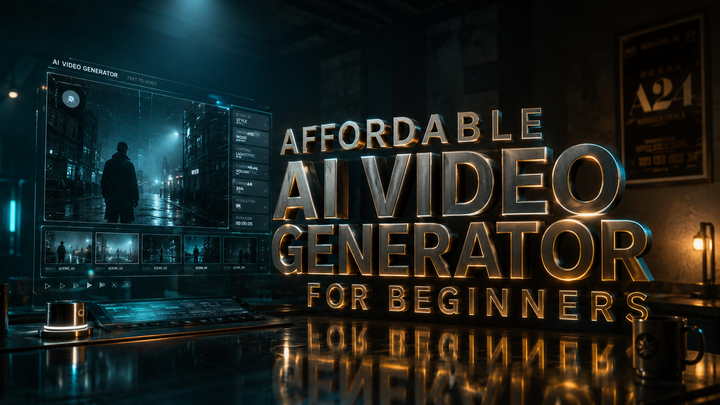 Best Affordable AI Video Generator for Beginners (2026 Guide)