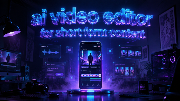 Best AI Video Editor for Short Form Content in 2026