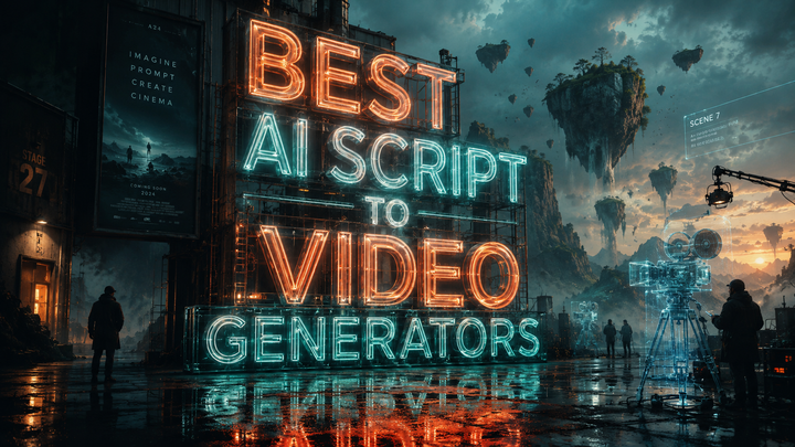 10 Best AI Script to Video Generators for 2026 (Ranked)