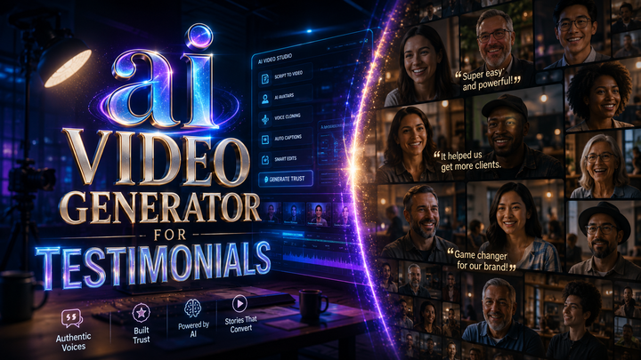 AI Video Generator for Testimonials 2026: Best Tools