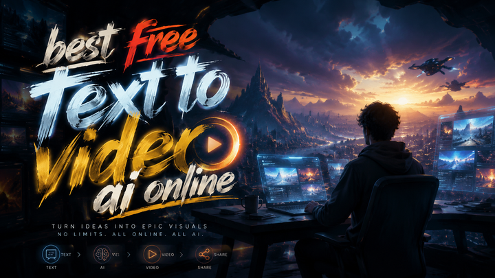 Best Free Text to Video AI Online 2026: Top Tools
