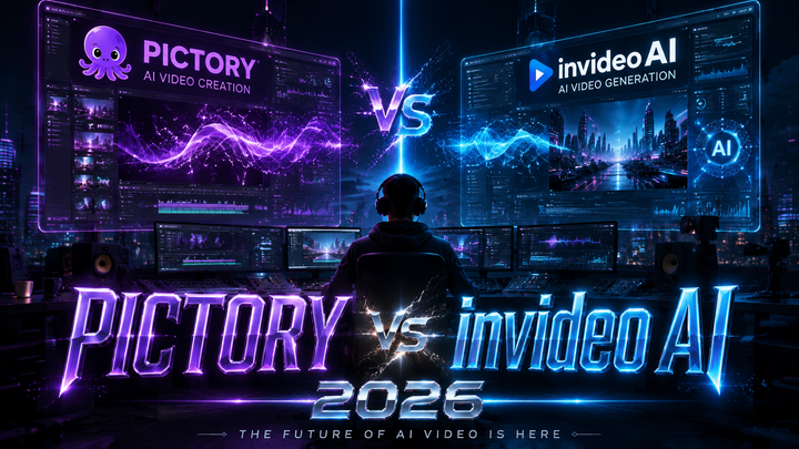 Pictory vs InVideo AI 2026: Full Comparison Guide
